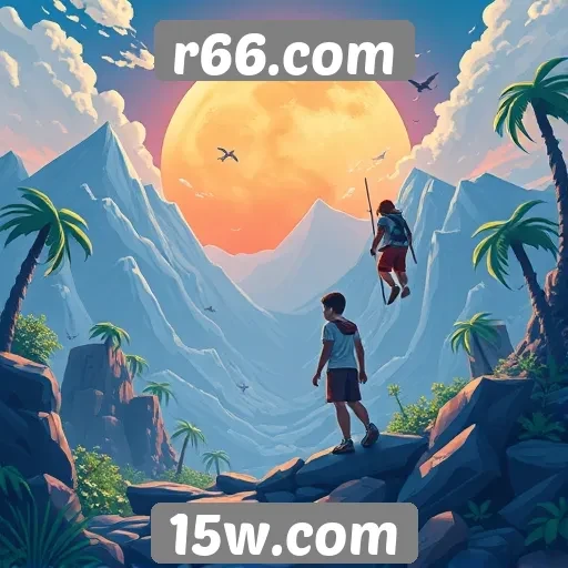 Explorando a biblioteca de jogos disponíveis no r66.com